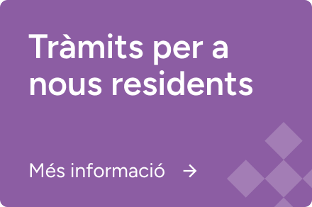 Informació pels nous residents