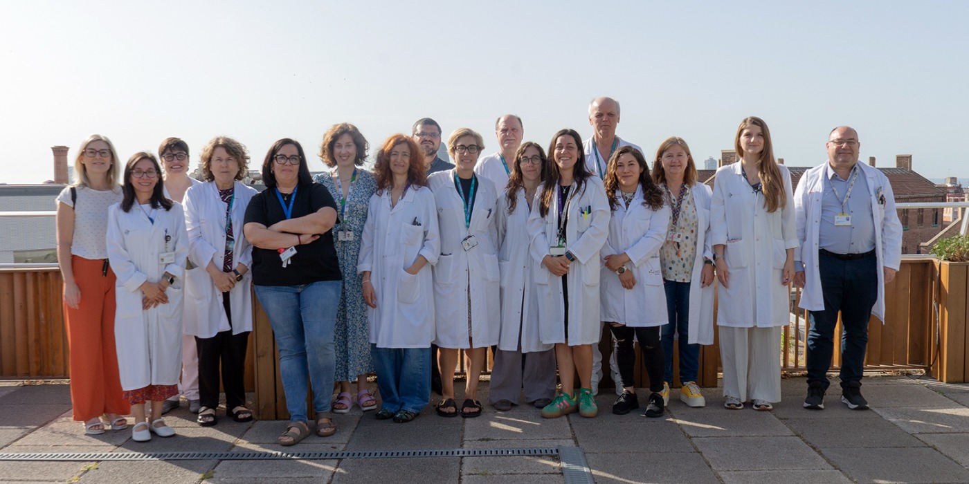 Fotografía del equipo de profesionales de la Unidad Funcional de Sarcomas.