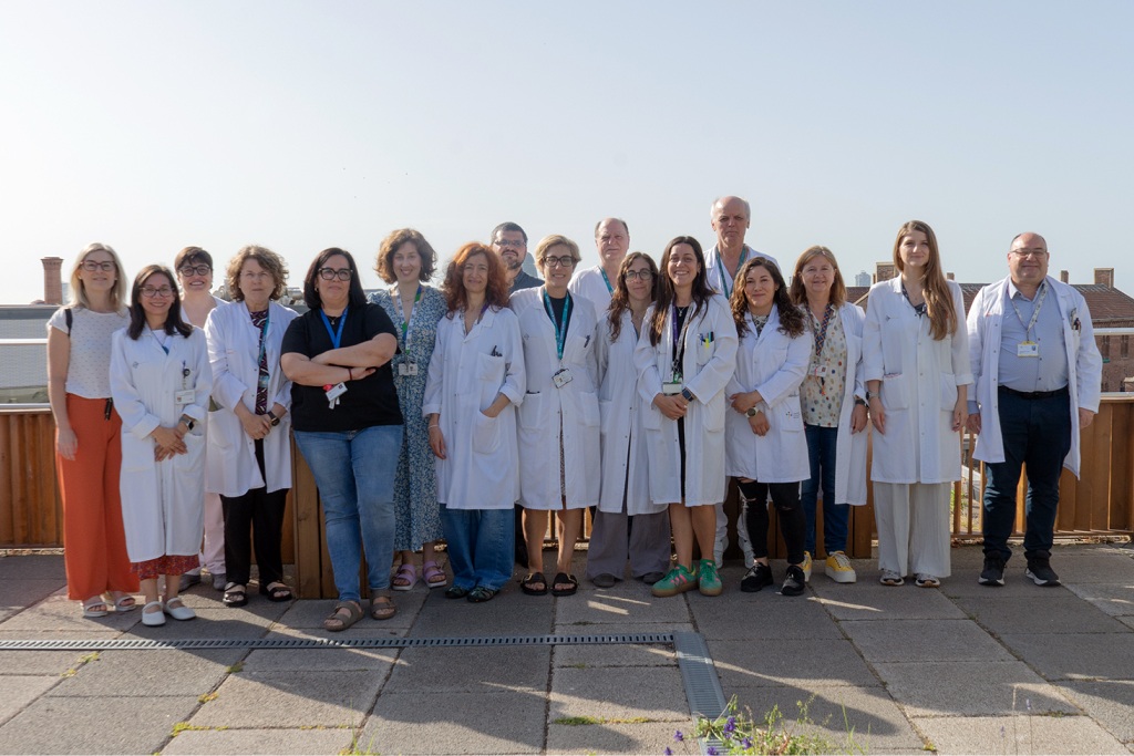 Fotografía del equipo de profesionales de la Unidad Funcional de Sarcomas.