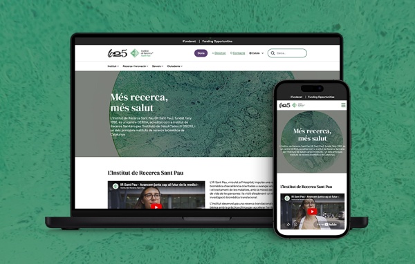 Sant Pau Research Institute news website