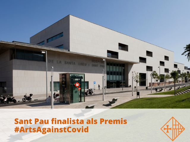 Sant Pau finalista als #ArtsAgainstCovid