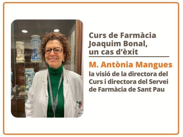 Curs de Farmàcia Joaquim Bonal, un cas d’èxit