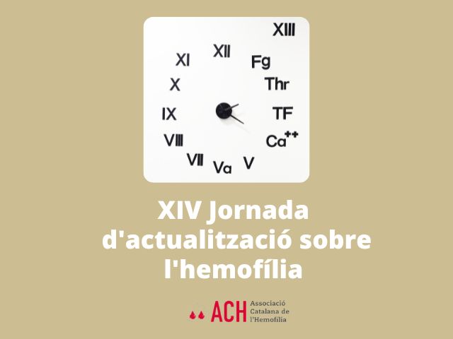 XIV Jornada d’actualització sobre l’hemofília