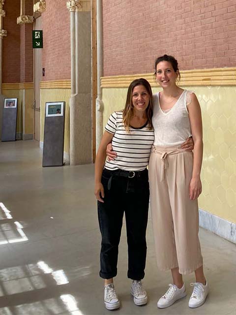 Raquel Pérez i Anna Solà premiades amb la beca “Planeta Verd”  per la  SCACB
