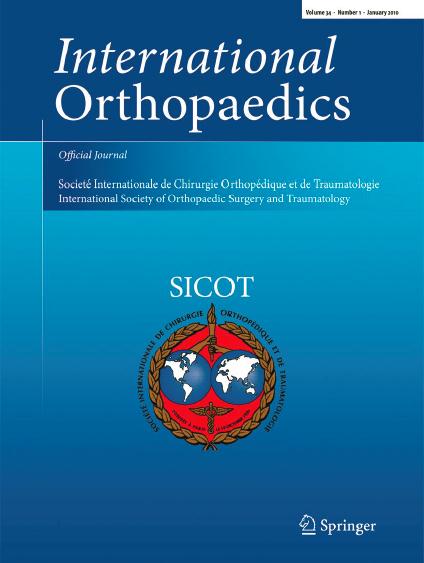 Publicació del Servei de COT a International Orthopaedics