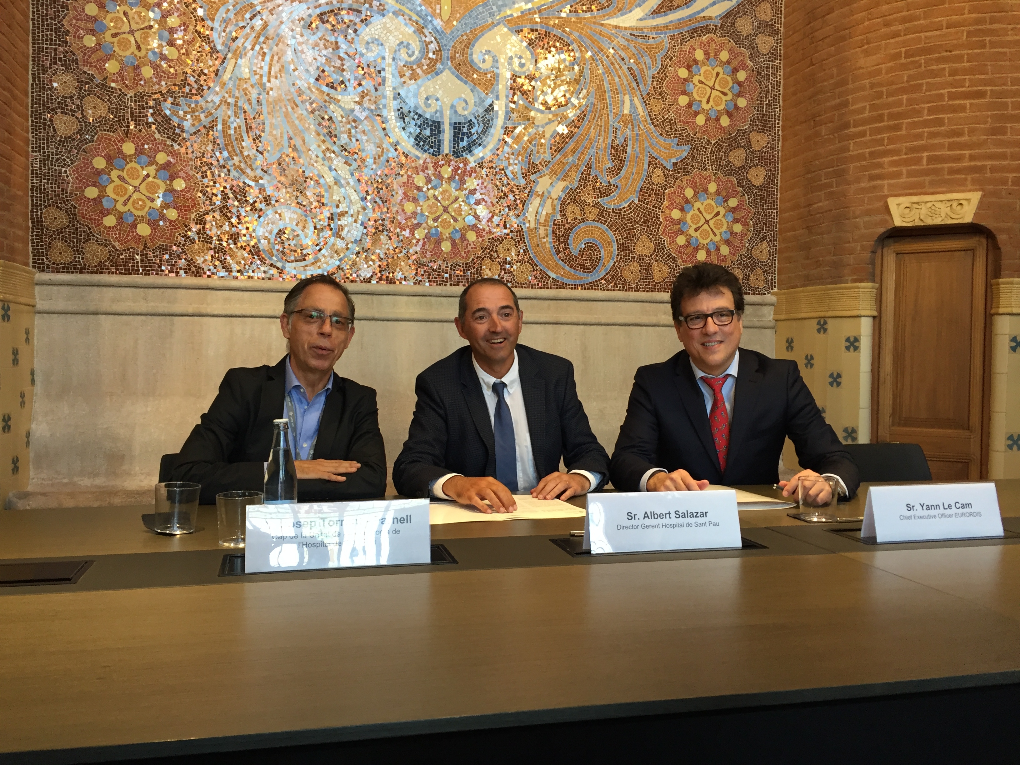 Sant Pau inaugura la nova seu de la Rare Disease Platform a Barcelona