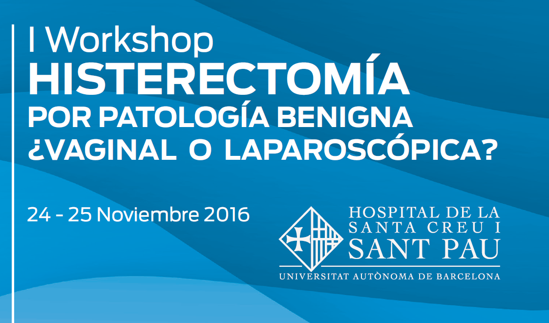 I WORKSHOP HISTERECTOMIA