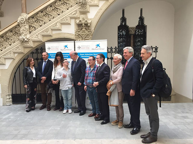 Acord de col·laboració entre la Fundació Bancària “la Caixa”, la FGS i l'Institut de Recerca