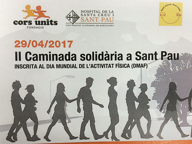 II Caminada solidària a Sant Pau
