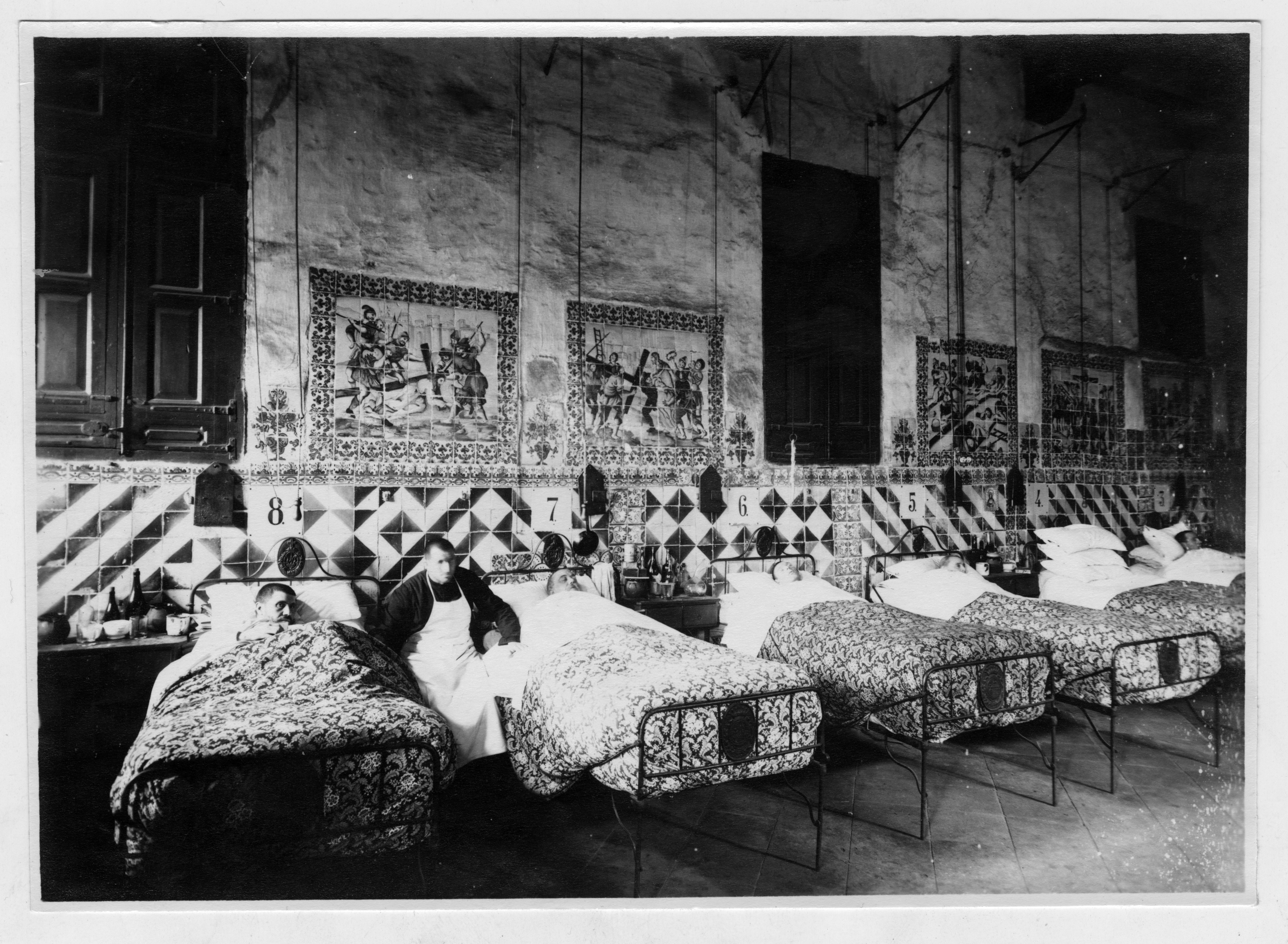 Sala de Santo Tomáss (hombres) - Antiguo Hospital de la Santa Creu - Calle Hospital de Barcelona