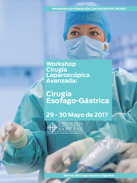 Workshop de Cirurgia Laparoscòpica Avançada: Cirurgia Esòfag - Gàstrica