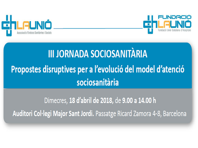 III Jornada Sociosanitària de La Unió