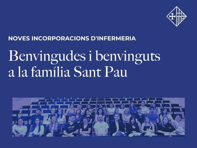 Benvinguts i benvingudes a la família Sant Pau!