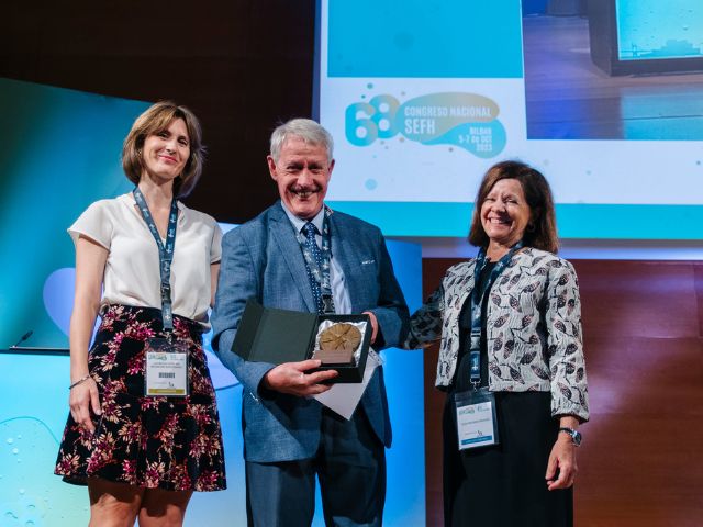 Reconeixement als professionals de Farmàcia de Sant Pau durant el 68 congrés de Farmàcia Hospitalària