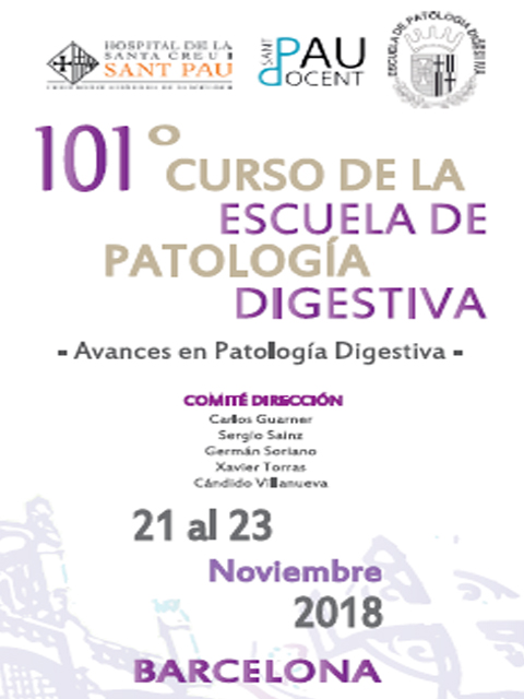 101 Curs de l’Escola de Patologia Digestiva