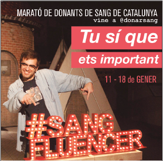 El Banc de Sang busca 10.000 donants a la Marató de donants de sang de Catalunya