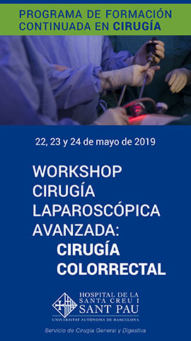 Workshop de Cirurgia Laparoscòpica Avançada: Cirurgia Colorectal