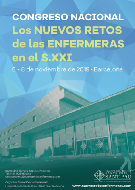 Primer Congrés nacional per a infermeres a l’Hospital de la Santa Creu i Sant Pau