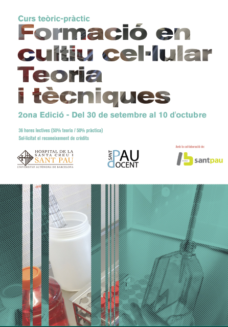 Curs teòric-pràctic de formació en cultiu cel·lular