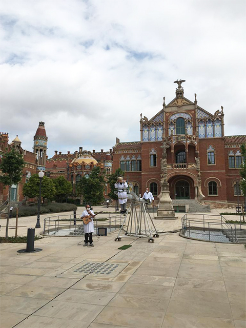 La Fura dels Baus estrenarà, al Recinte Modernista de Sant Pau, el seu espectacle benèfic d’homenatge al sector sanitari