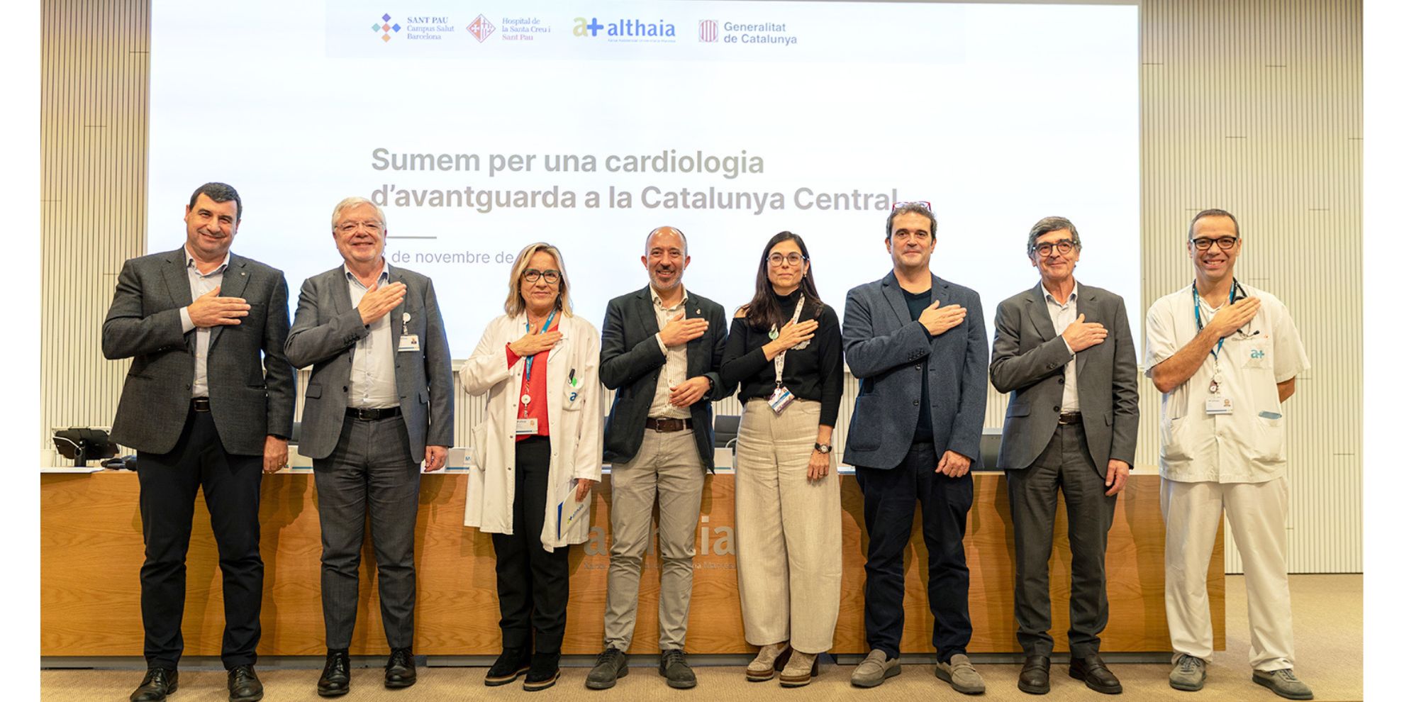 Sant Pau i Althaia sumen esforços per acostar l’atenció cardiològica de complexitat a la Catalunya Central