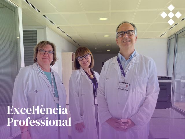 Tres professionals de Sant Pau, Premis a l’Excel·lència Professional del COMB