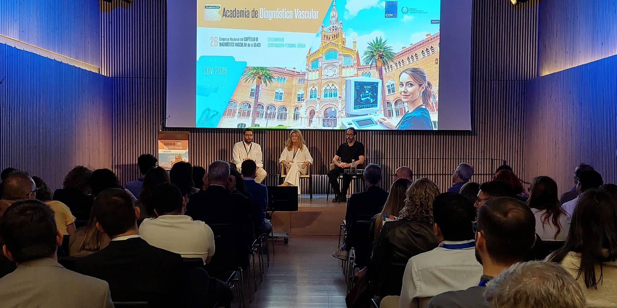 Sant Pau i Dos de Maig, comitè organitzador del 26è Congrés Nacional del Capítol de Diagnòstic Vascular