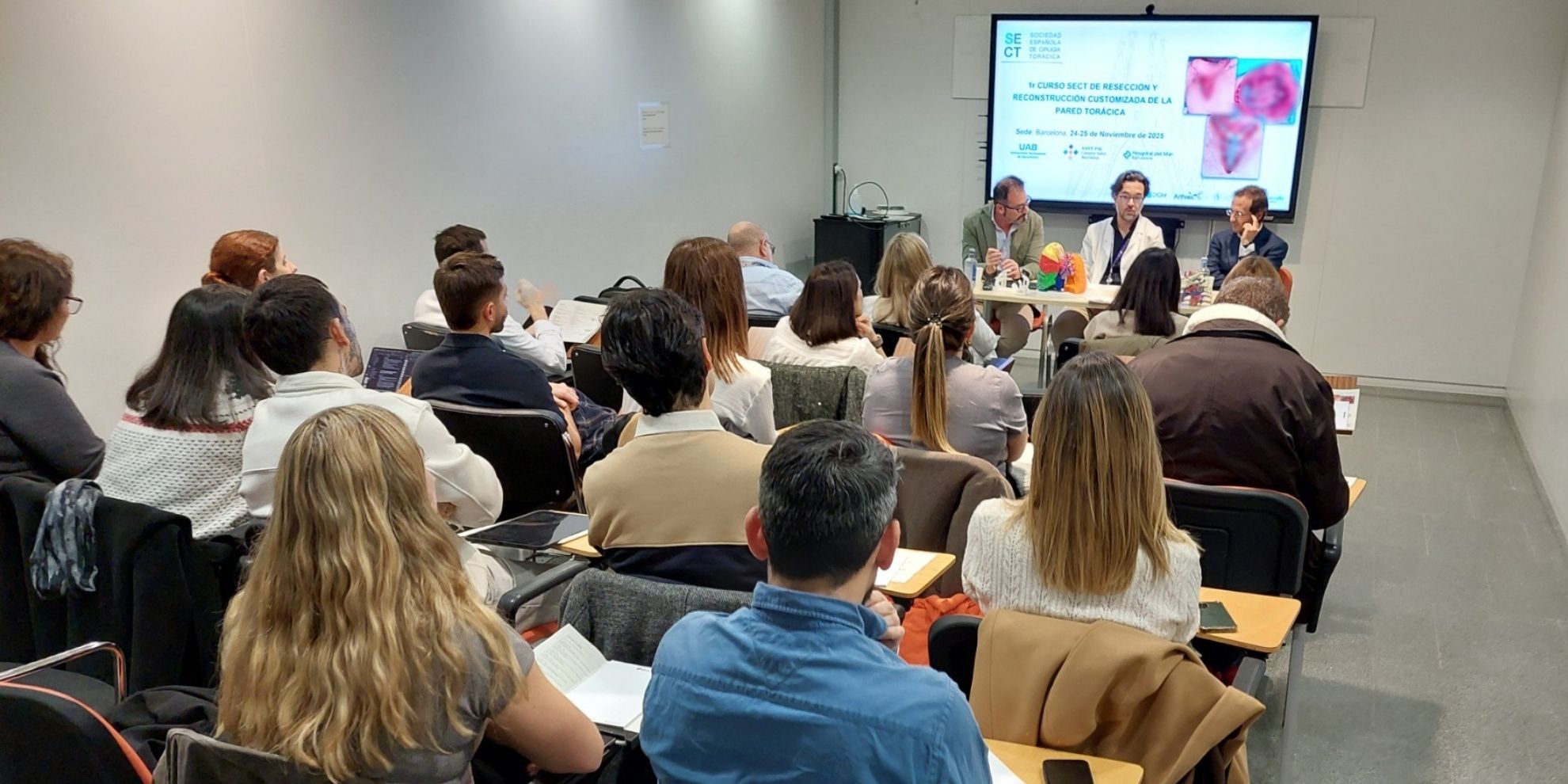 Sant Pau acull la segona edició del Curs de Resecció i Reconstrucció de Paret Toràcica