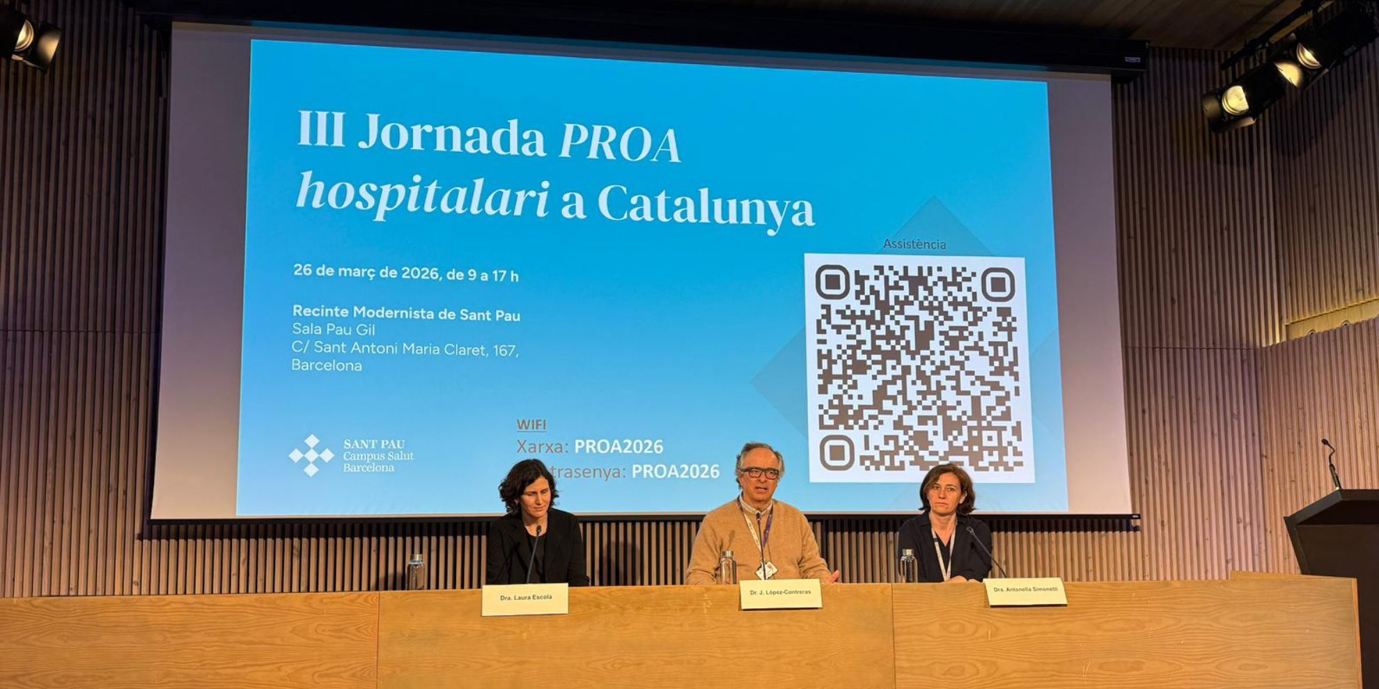 Èxit rotund a la III Jornada PROA de Sant Pau