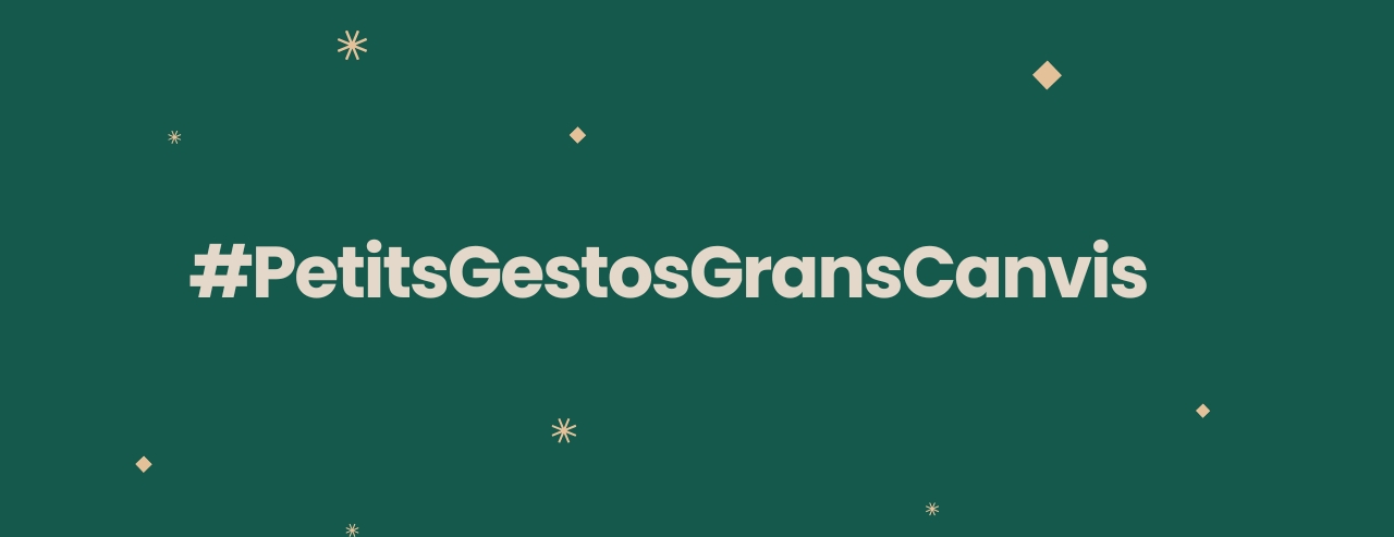 Aquest Nadal, els petits gestos poden generar grans canvis