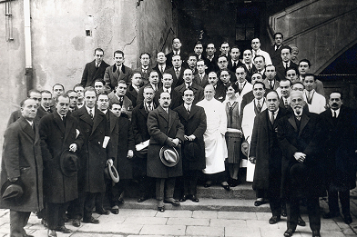 Presentació de l'exposició sobre “Les fites històriques de l'Hospital”