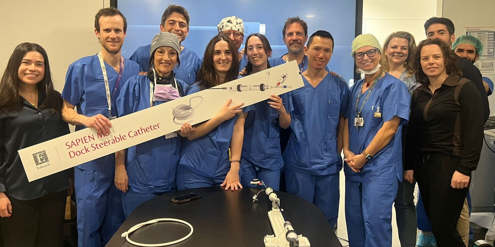 Sant Pau realitza amb èxit el primer recanvi completament transcatèter de la vàlvula mitral del cor a Catalunya