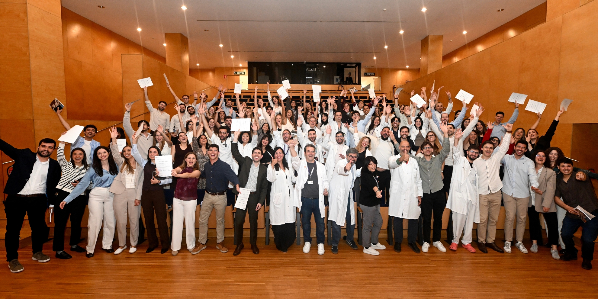 Acte de comiat de residents de Sant Pau 2026