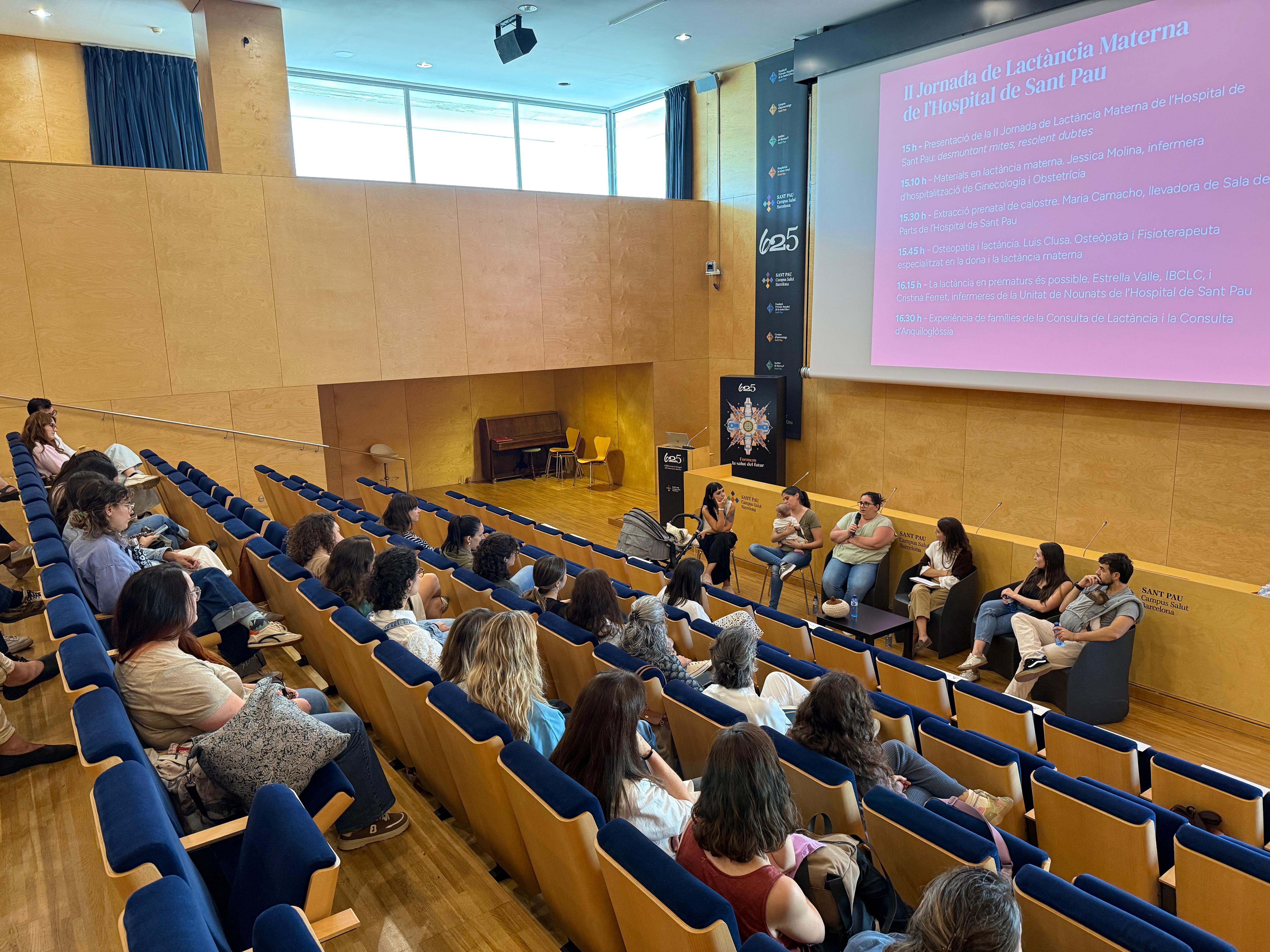 Sant Pau reivindica la importància d’una lactància materna informada, respectada i acompanyada