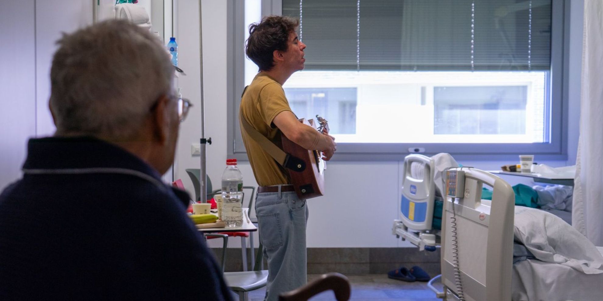 Sinèrgic omple de música l’Hospital de Sant Pau