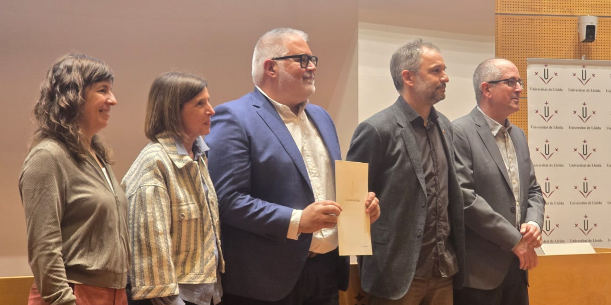 El Dr. Jordi Torralbas, Premi Extraordinari de Doctorat 2025 de la UdL