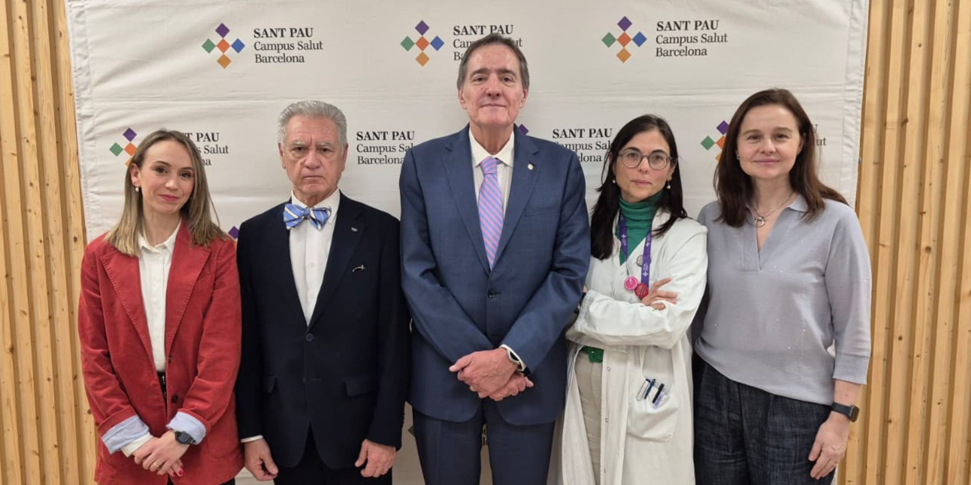 Sant Pau rep la visita de l’Organització Panamericana de la Salut