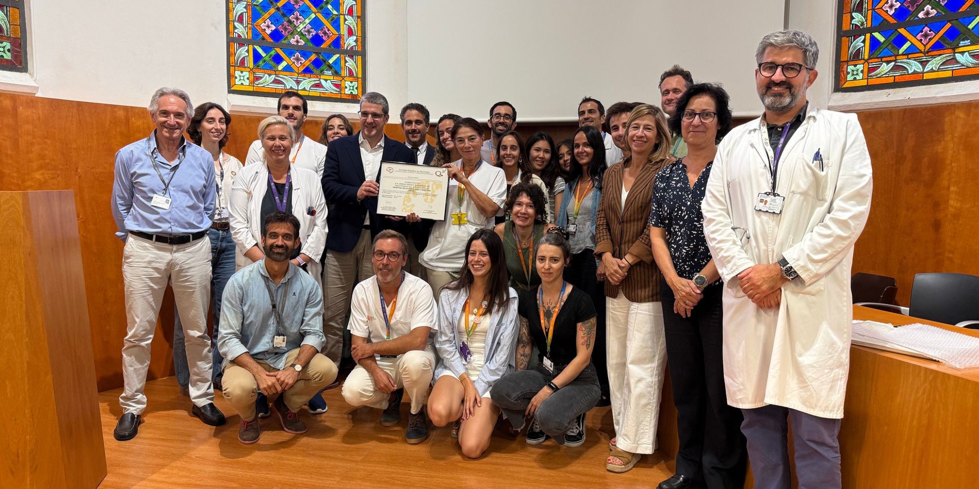 La Unitat de Trastorns del Moviment de l’Hospital de Sant Pau obté l’acreditació de qualitat de la Sociedad Española de Neurología