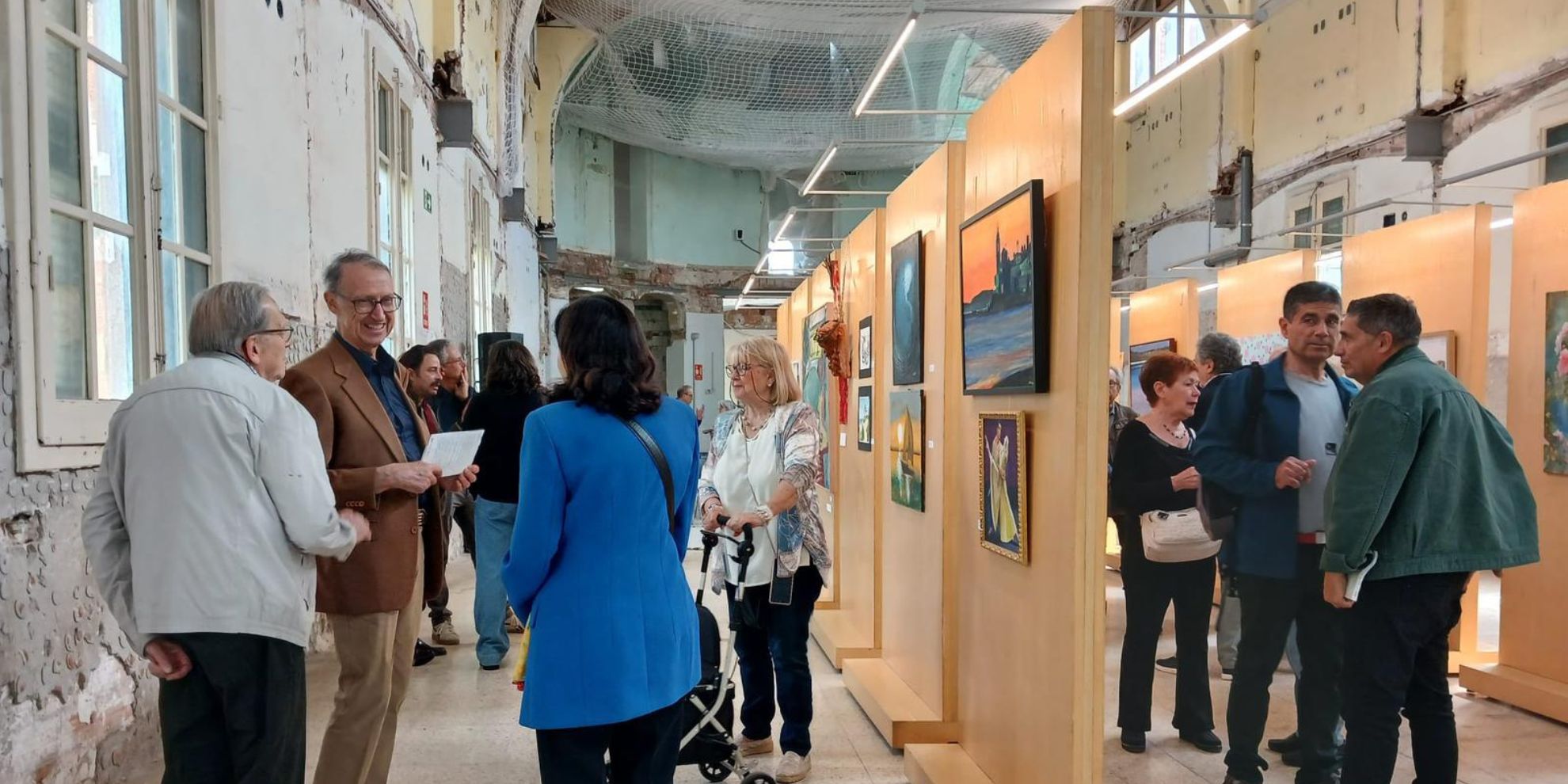 8a exposició col·lectiva de pintura de l’Associació Amics i Alumnes de Sant Pau